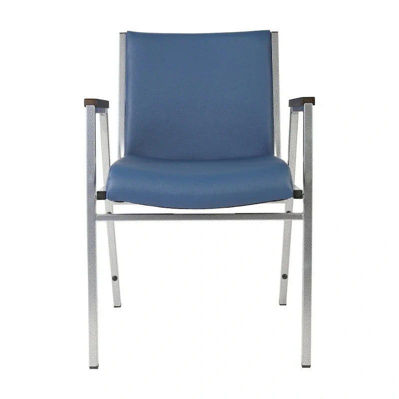 Chaise empilable robuste avec accoudoirs - 21P x 21L x 31H