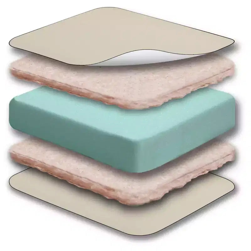 Sealy Soybean Rest Crib and Toddler Mattress: Hypoallergenic, Waterproof Cotton Cover, Firm Gel Foam