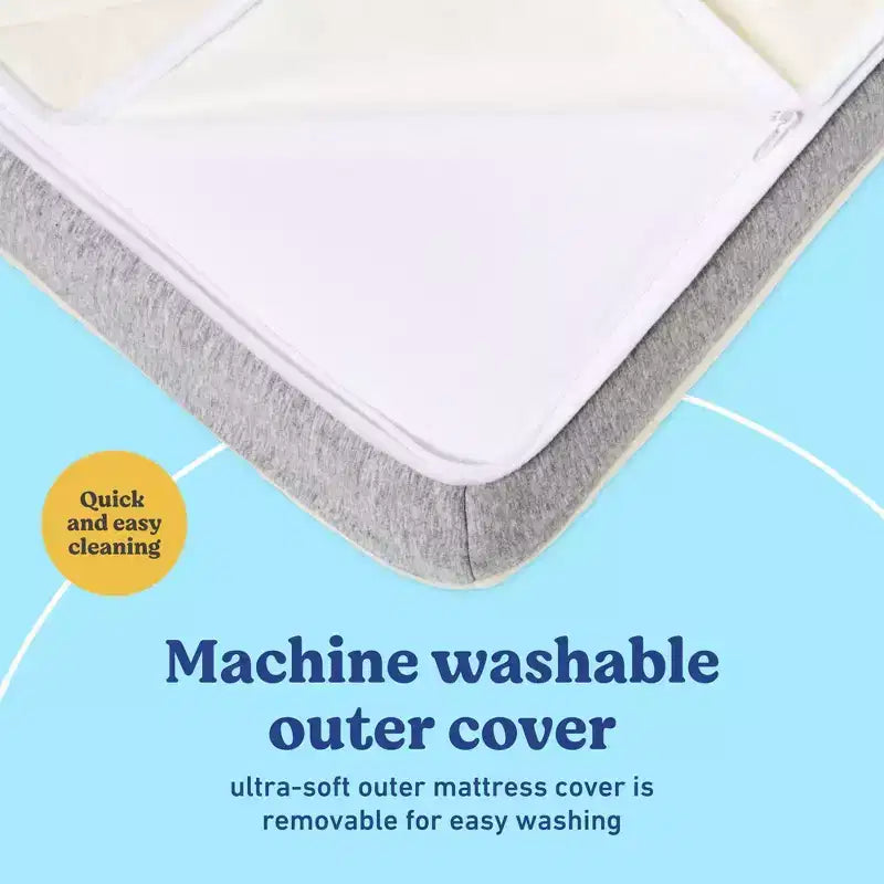 Graco Ultra 2-in-1 Premium Foam Dual-Sided Crib & Toddler Mattress: Mattress Thickness 6", Standard Crib/Toddler, No Coils