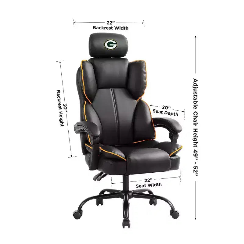 Fauteuil de bureau NFL Green Bay Packers Champ