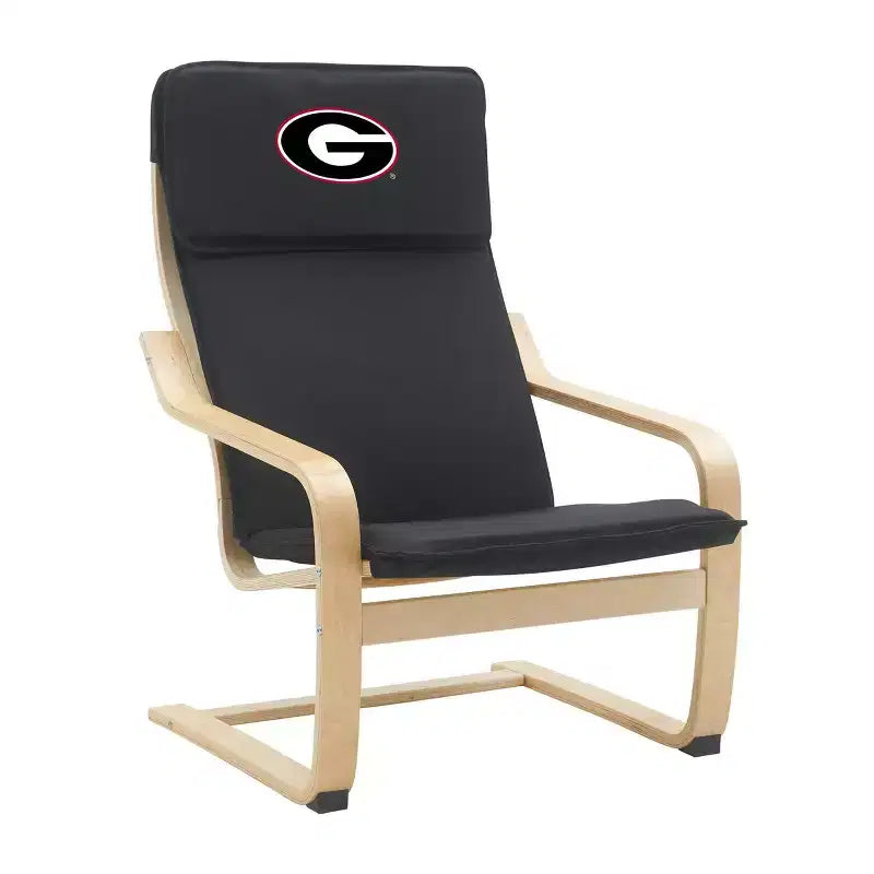 NCAA University of Georgia Bentwood Accent Chair