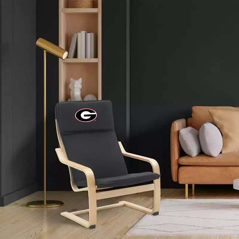 NCAA University of Georgia Bentwood Accent Chair