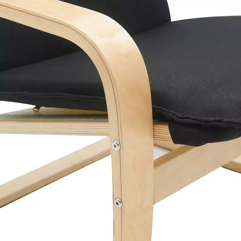 NCAA University of Georgia Bentwood Accent Chair