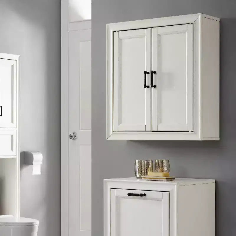 Crosley Tara Wall Mounted Storage Cabinet White