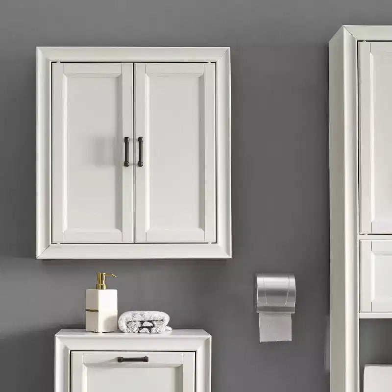 Crosley Tara Wall Mounted Storage Cabinet White