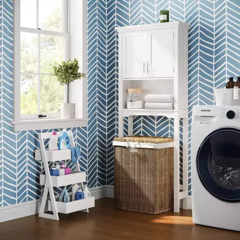 RiverRidge Home Organisateur de rangement léger portable à 3 étagères - Blanc