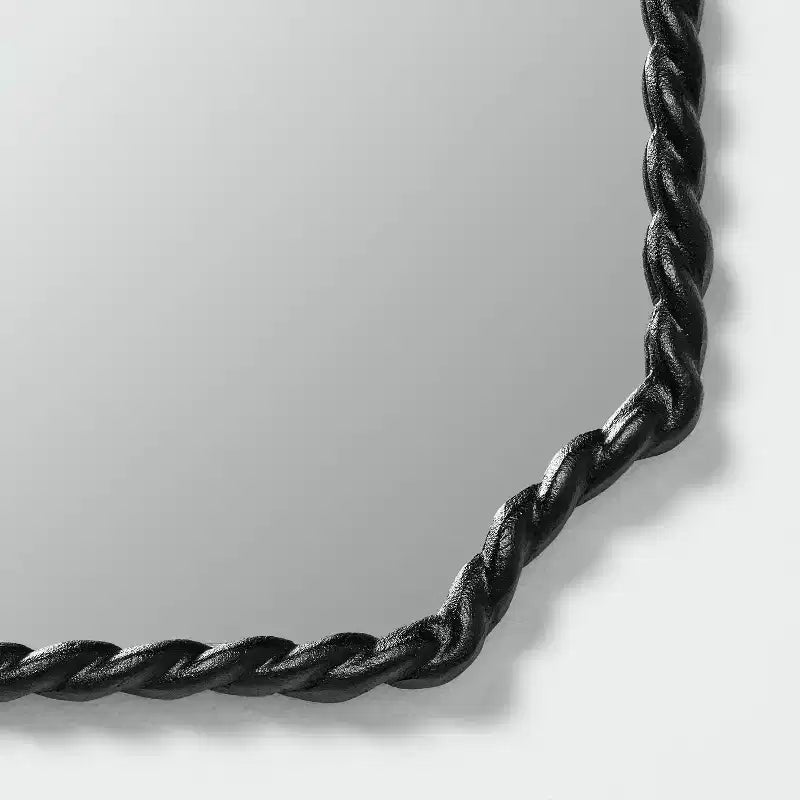 18"x24" Wrought Iron Mirror - Threshold™ designed with Studio McGee