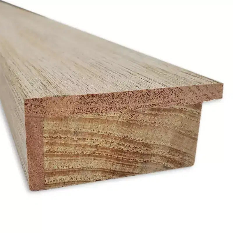 Miroir pleine longueur à suspendre à une porte, encadré en bois massif, 19" x 53" - Blanc