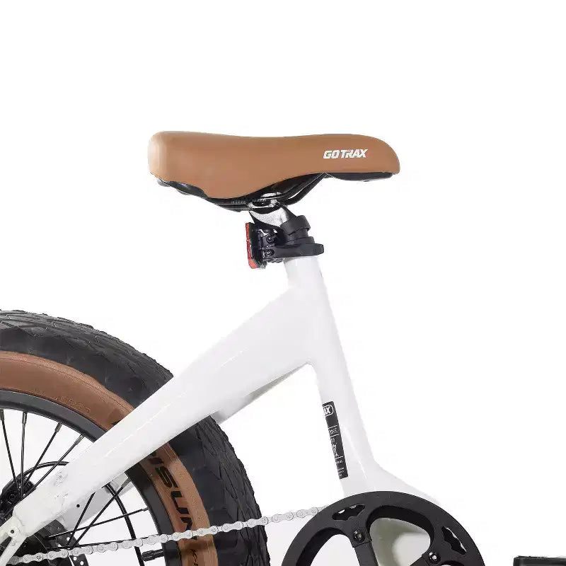 GOTRAX F5 Vélo électrique pliant 20" à enjambement bas pour adulte - Blanc