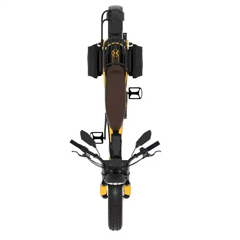Vélo de croisière électrique Hover 1 Adulte Altai Pro R750 20" enjambement bas - Jaune