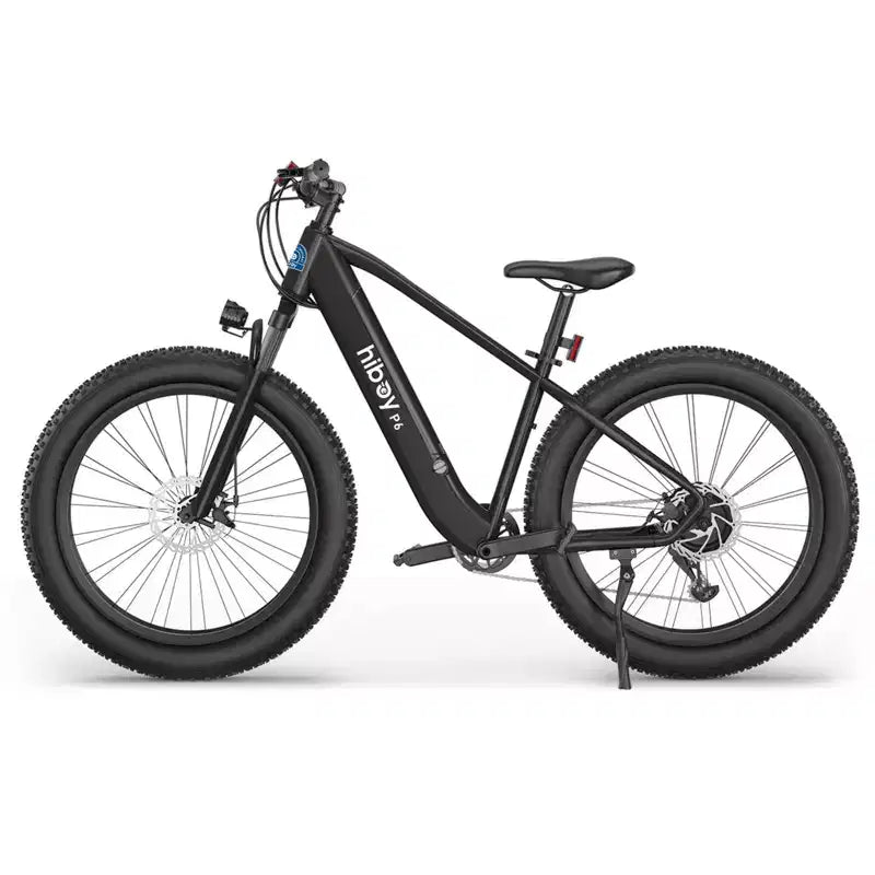 Vélo de montagne électrique Hiboy Adult P6 26" avec cadre haut - Noir