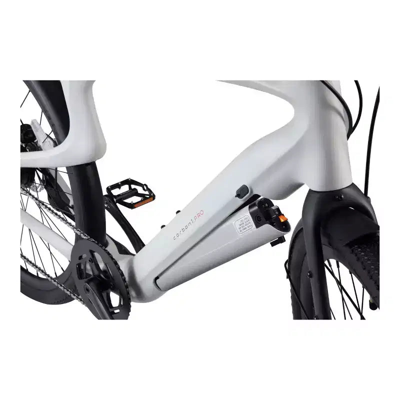 Urtopia Adult Carbon 1 Pro Smart 27.64'' Step-Over Electric Cruiser Bike - White S