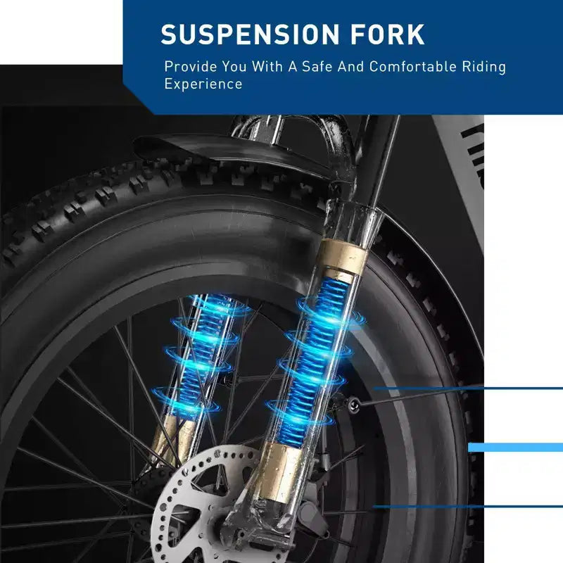 Hiboy Adult EX6 20" Step-Through Electric Cruiser Bike - White