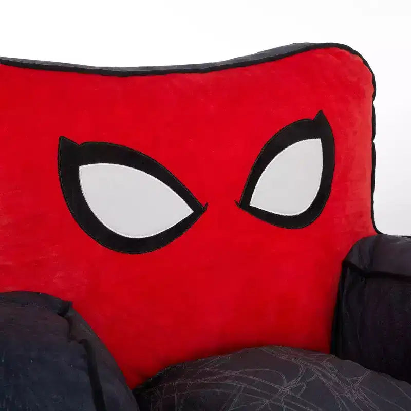 Fauteuil en mousse compressée pour enfants Spider-Man, gris