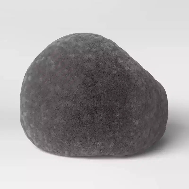 XL Fuzzy Kids' Bean Bag Gray - Pillowfort™