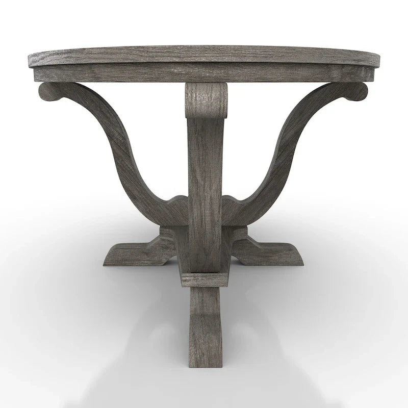 DH BASIC Farmhouse Vintage Grey 48-inch Coffee Table by Denhour