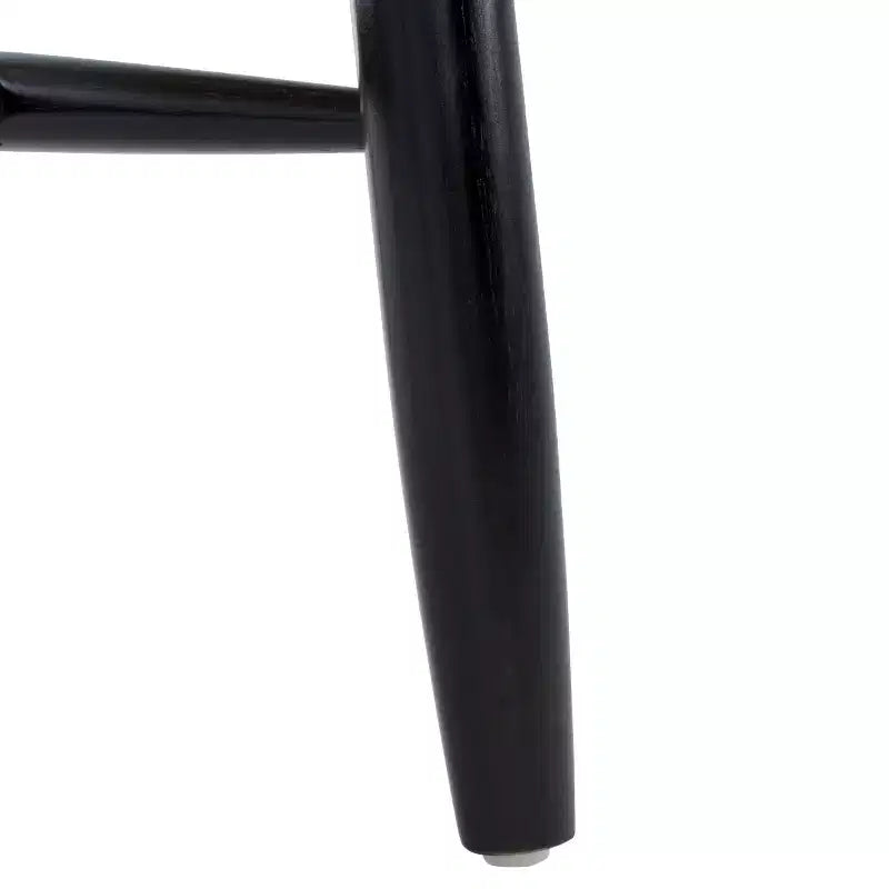 Masha Rope Dining Chair (Set of 2) - DCH8804 - Natural/Black - Safavieh