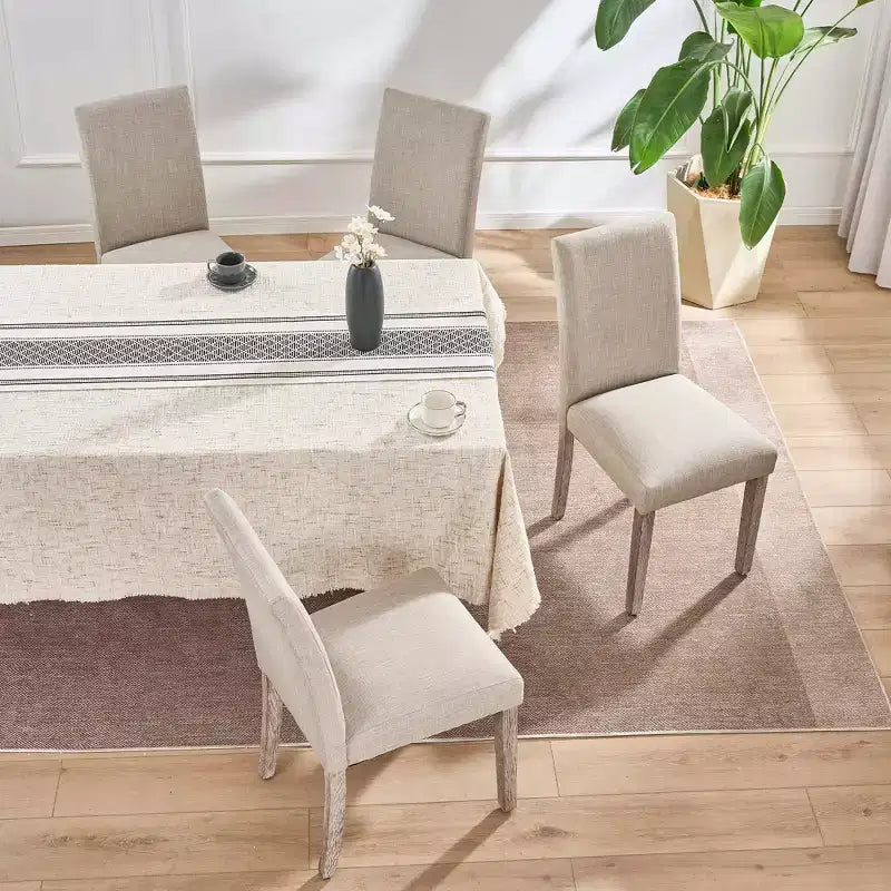FERPIT 2 Pack Stylish Modern Upholstered Dining Chairs