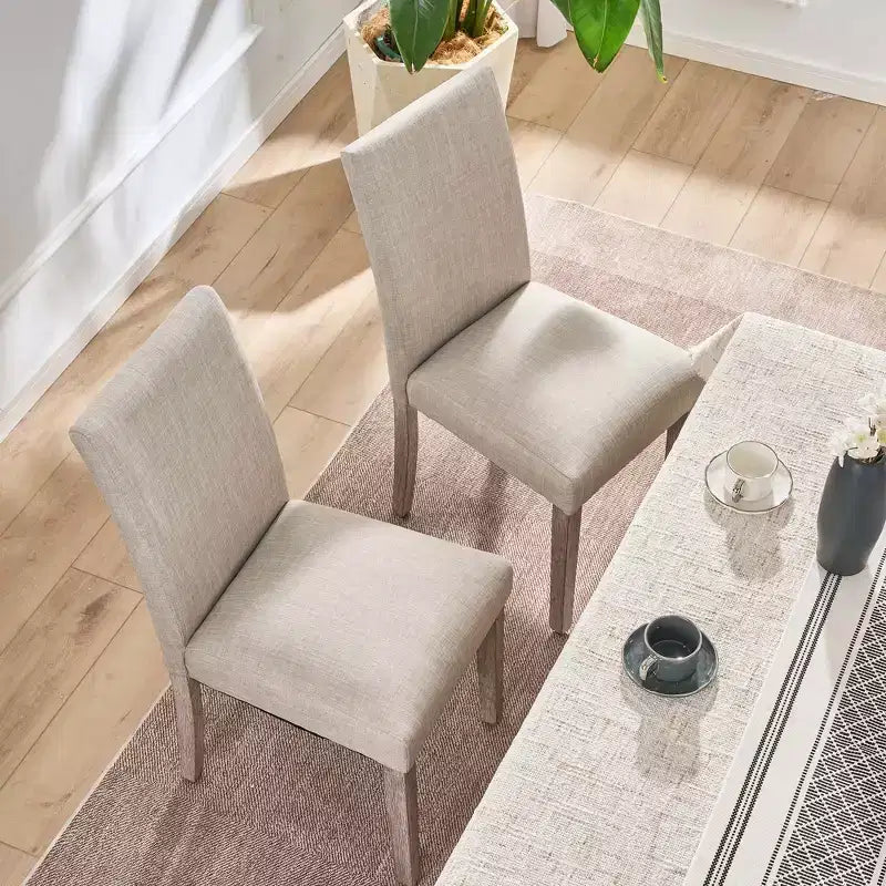 FERPIT 2 Pack Stylish Modern Upholstered Dining Chairs