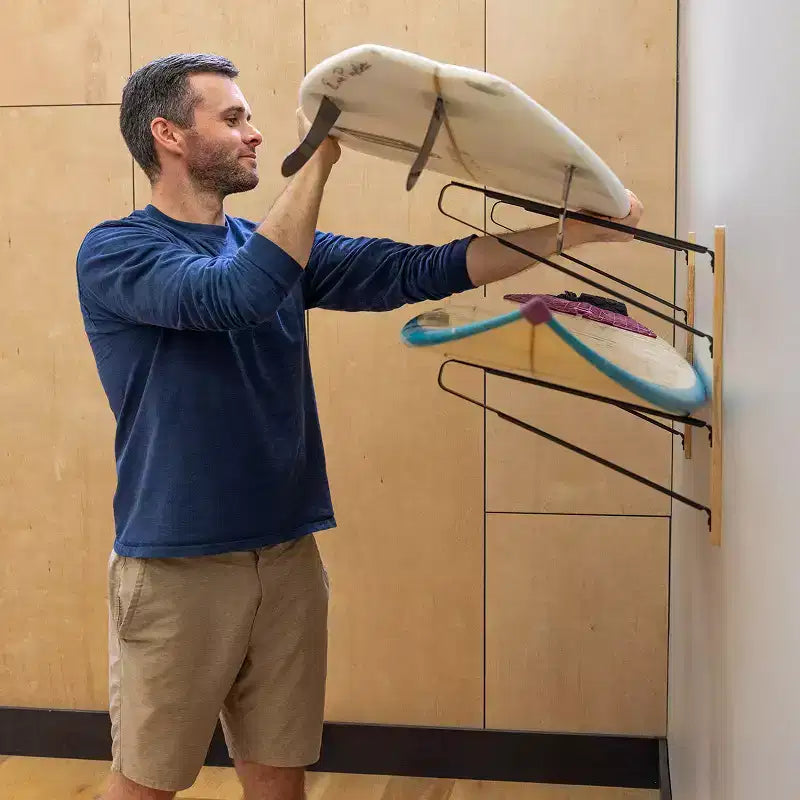 StoreYourBoard Support Mural pour Planche de Surf Avon | 2 Niveaux