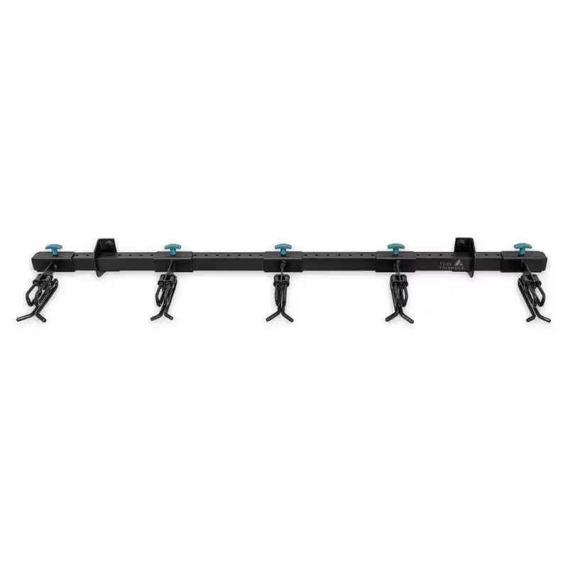 Teal Triangle Premium G-Ski | Adjustable Wall Storage System | Holds 5 Pairs of Skis