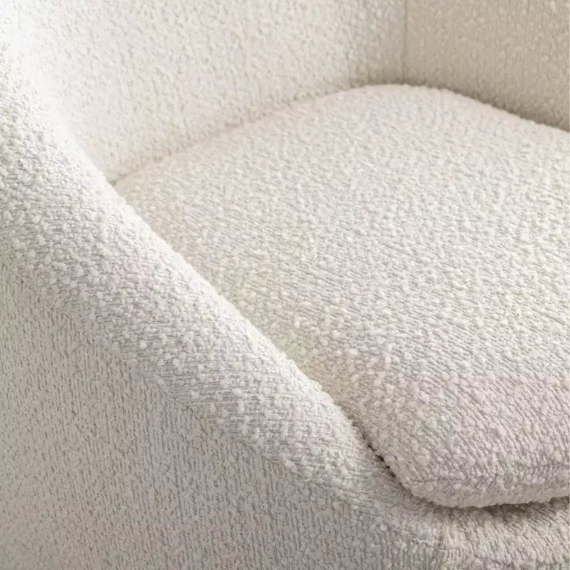 Roundhill Furniture Winnie Modern Barrel Chair, 360 Swivel