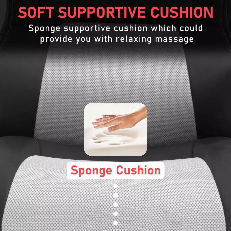 BestMassage Gaming Chair Office Chair with Lumbar Support Adjustable Height PU Leather Executive Chair for Women Men Adults