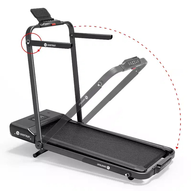 DeerRun A5 Limited Edition Smart Foldable Treadmill Purple Cobweb | The Perfect Gift for Family Health