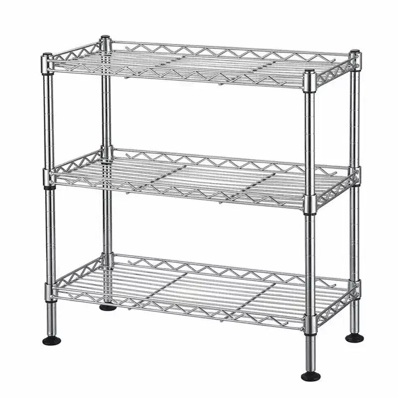 Karl Home | Three - Tier Metal Wire Kitchen Shelf