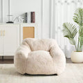 Christopher Knight Home Maegan Indoor Modern Cozy Faux Fur Bean Bag with Backrest