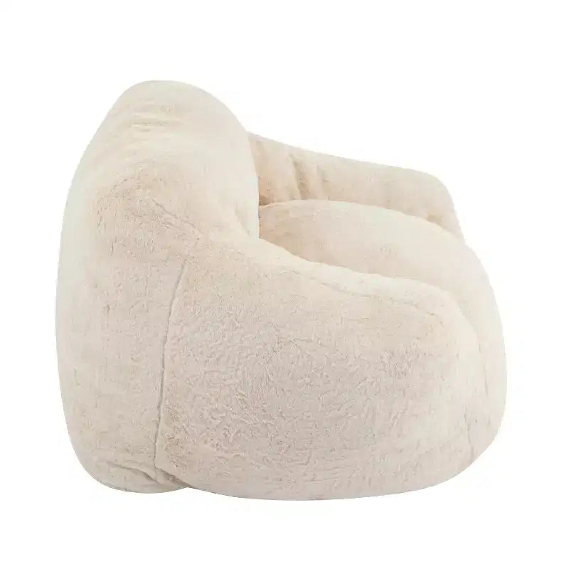 Christopher Knight Home Maegan Indoor Modern Cozy Faux Fur Bean Bag with Backrest