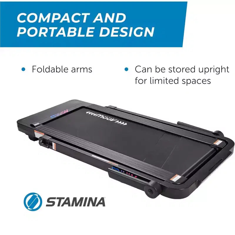 Stamina muuv Treadmill, Foldable Walking Pad, Home Gym Cardio Exercise Machine