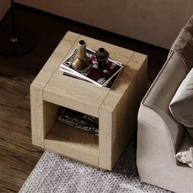 Maven Lane Artemis Contemporary Wooden Side Table