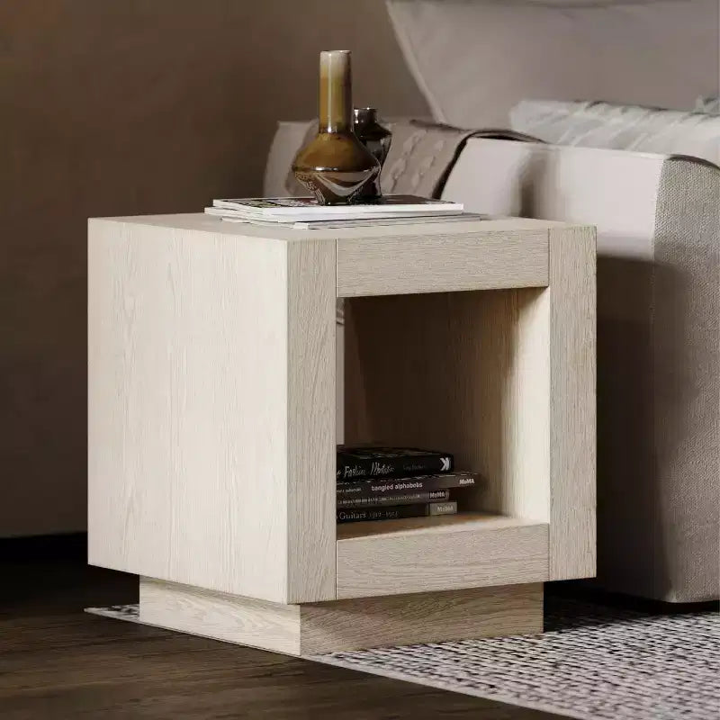 Maven Lane Artemis Contemporary Wooden Side Table