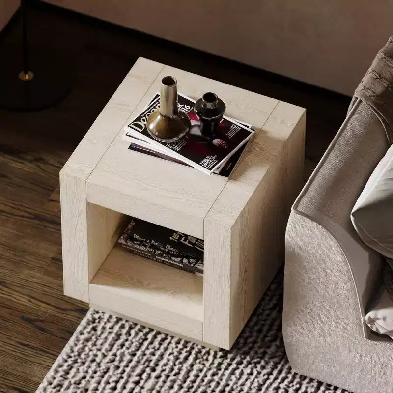 Maven Lane Artemis Contemporary Wooden Side Table