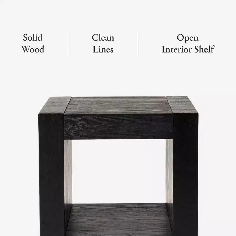 Maven Lane Artemis Contemporary Wooden Side Table