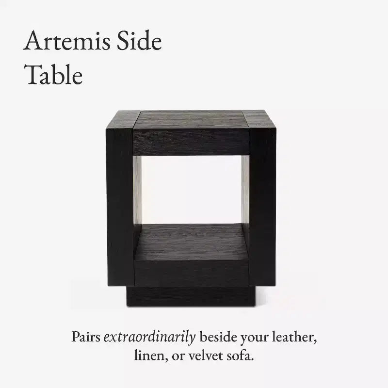 Maven Lane Artemis Contemporary Wooden Side Table