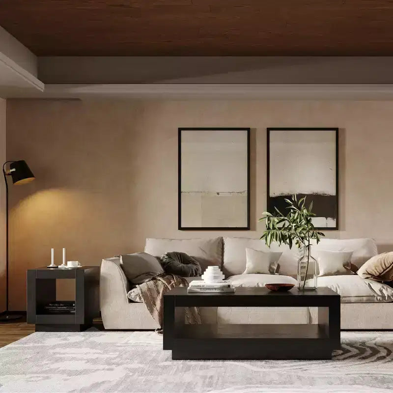 Maven Lane Artemis Contemporary Wooden Side Table