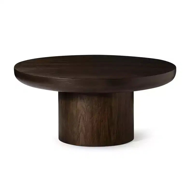 Maven Lane Owen Wooden Round Coffee Table 36