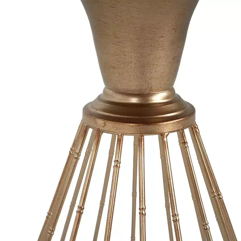 Table d'appoint rétro Angelo en pin et fer avec base creuse de Christopher Knight Home