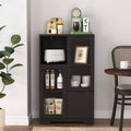 MDF painted Cabinet with Glass Doors and drawer, open storage space, White ,Bedroom, Living room