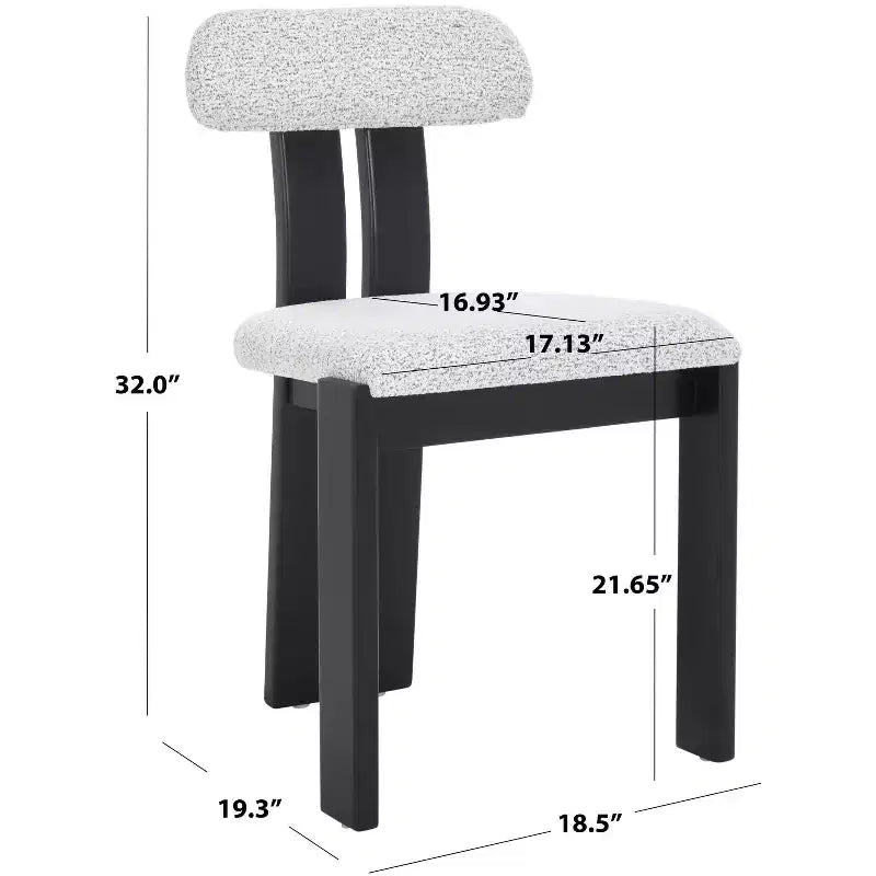 Chaise de salle à manger Cayde Boucle - DCH8807 - Safavieh