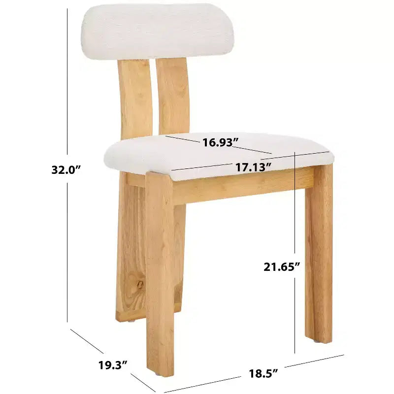 Chaise de salle à manger Cayde Boucle - DCH8807 - Safavieh