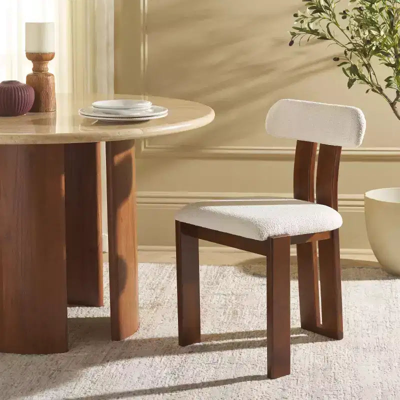 Chaise de salle à manger Cayde Boucle - DCH8807 - Safavieh