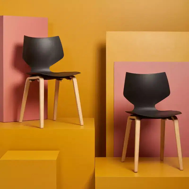 Darnel Molded Plastic Dining Chair (Set of 2) - SFV6903 - Safavieh Couture