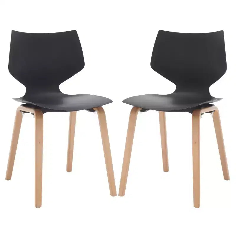 Darnel Molded Plastic Dining Chair (Set of 2) - SFV6903 - Safavieh Couture