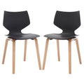 Darnel Molded Plastic Dining Chair (Set of 2) - SFV6903 - Safavieh Couture