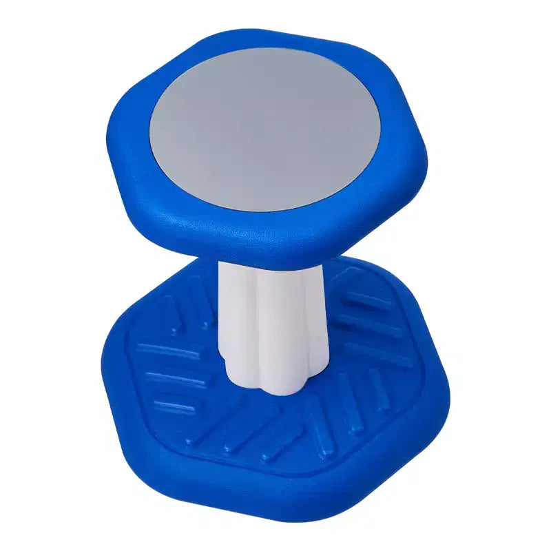 VEVOR Kids Wobble Chair, Active Chair with Sponge Cushion, Wobble Stool Improves Focus, Posture and Calm Children, Age 3-7, Blue
