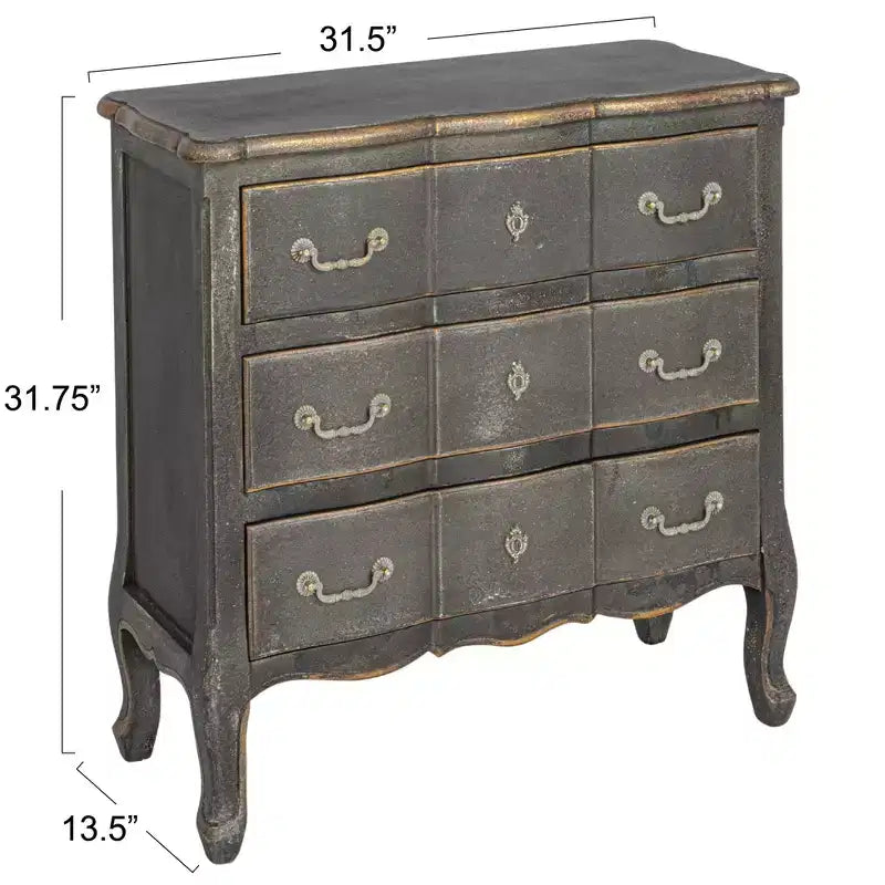 Storied Home Wood Dresser Cabinet