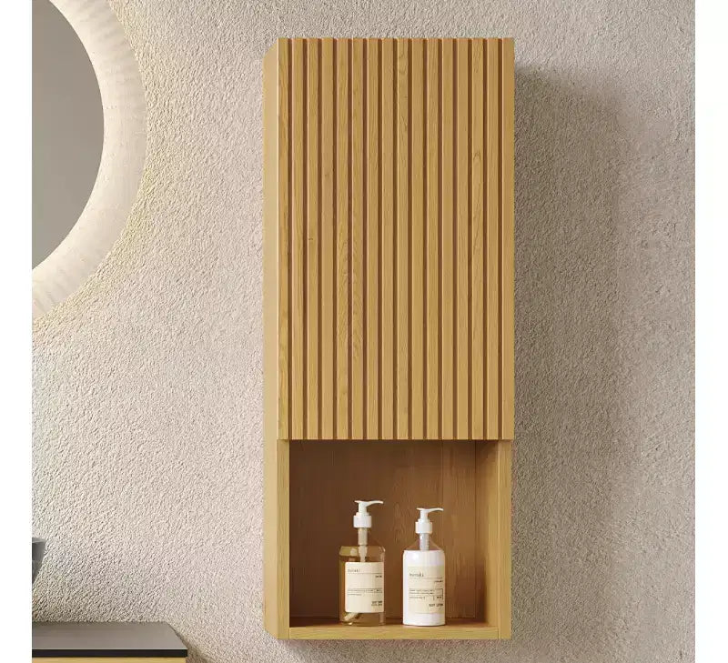 Meuble mural GDFStudio Connie moderne 59 avec portes et étagères